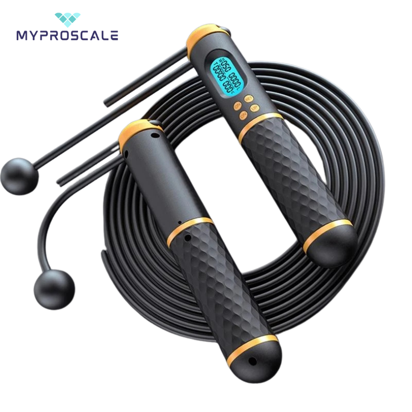 MyProScale™ - 2-in-1 skipping rope with digital counters