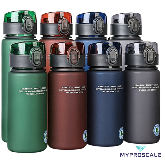 MyProScale™ - Auslaufsichere Sport-Wasserflasche