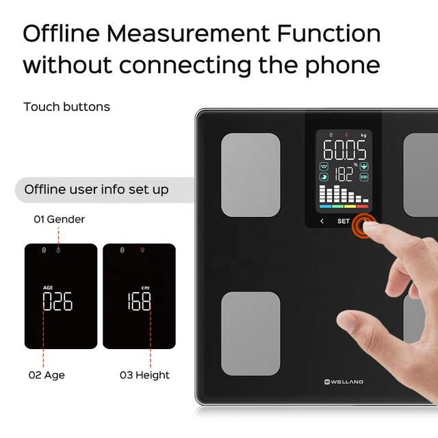 Digitale Körperfettwaage