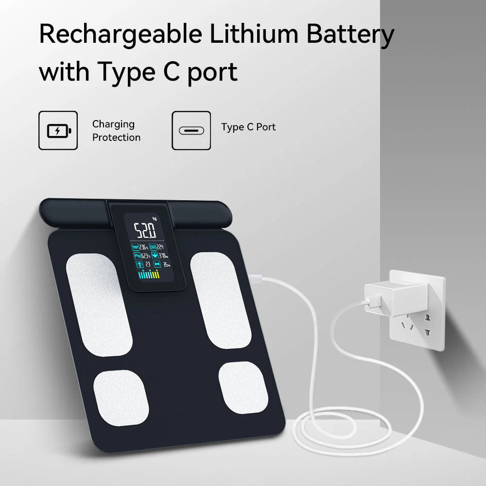 Intelligente Körperzusammensetzungswaage