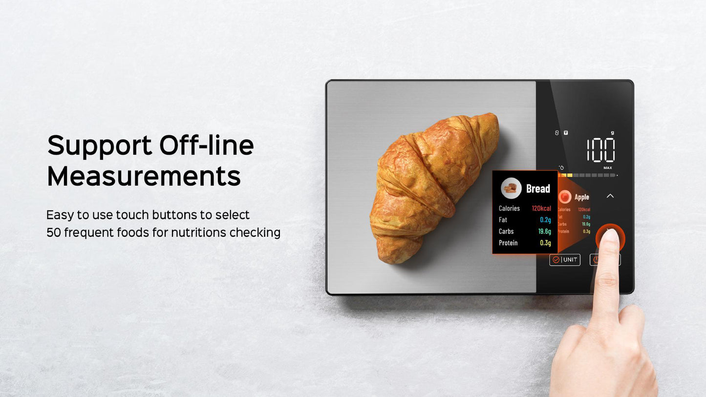 Intelligente Küchenwaage Balance Nutrition Smart+