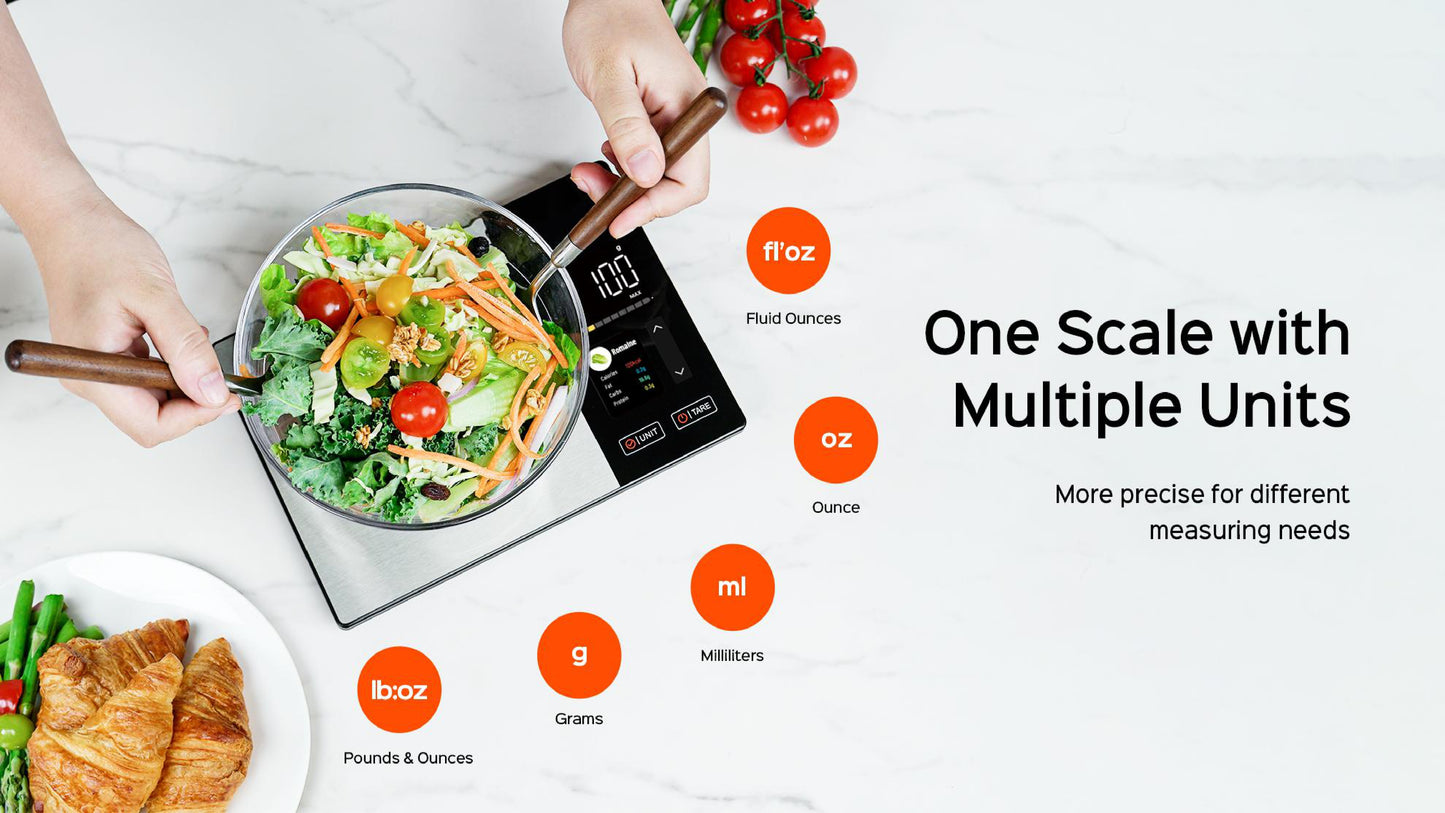 Intelligente Küchenwaage Balance Nutrition Smart+
