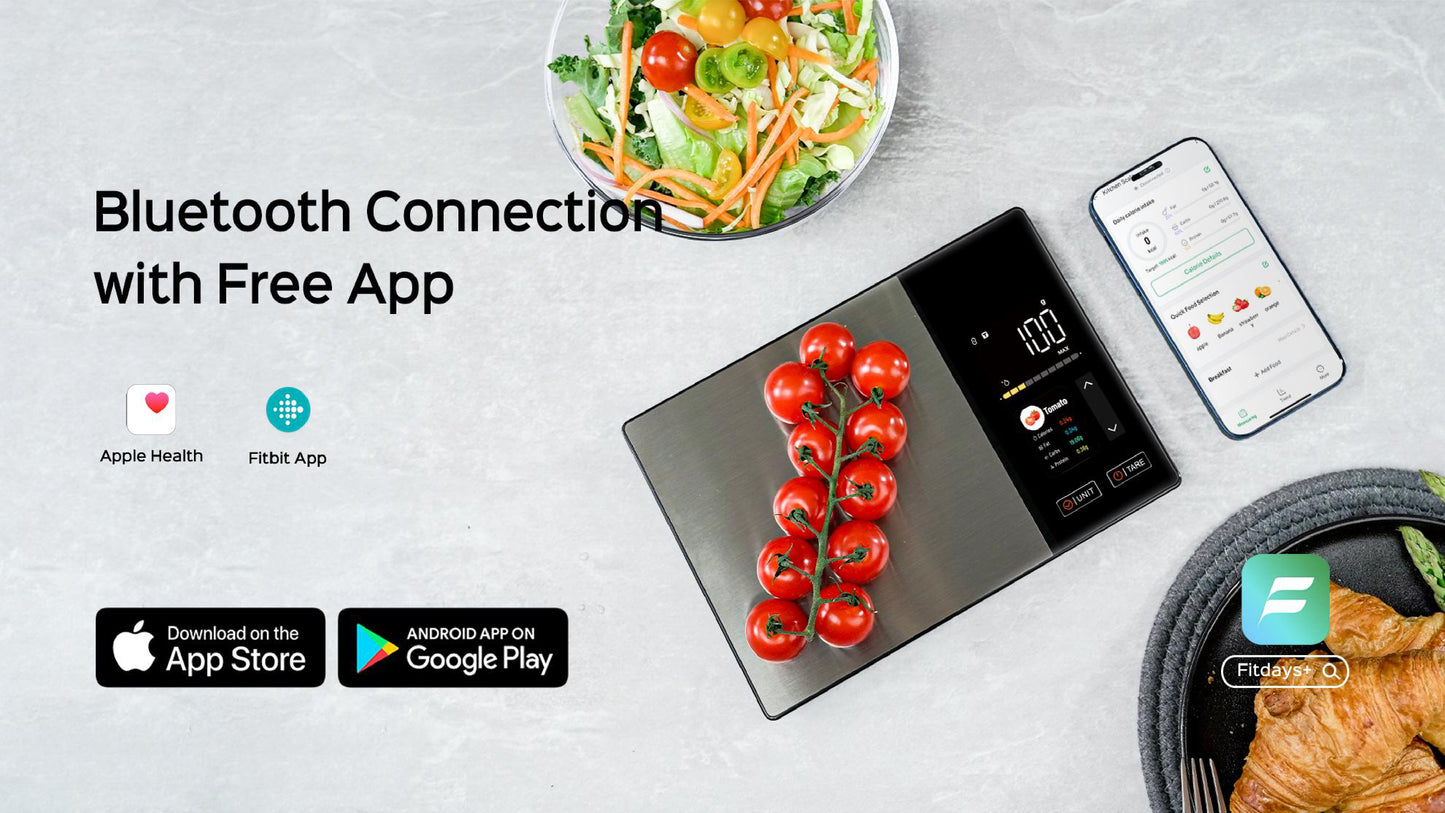 Intelligente Küchenwaage Balance Nutrition Smart+